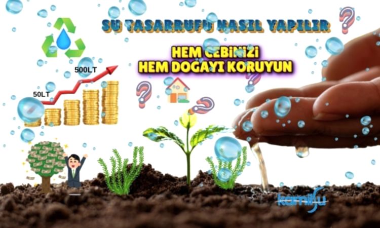 Evde ve İşyerinde Su Tasarrufu Nasıl Yapılır