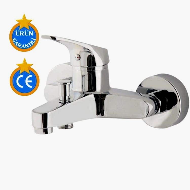 CMS Classic Banyo Bataryası Paslanmaz  Aç Kapa Banyo Duş Musluğu